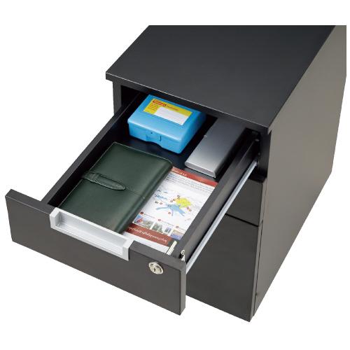 アールエフヤマカワ キャビネット 3段 GZCA-SL315BK ブラック 127886 | アール・エフ・ヤマカワ | 02