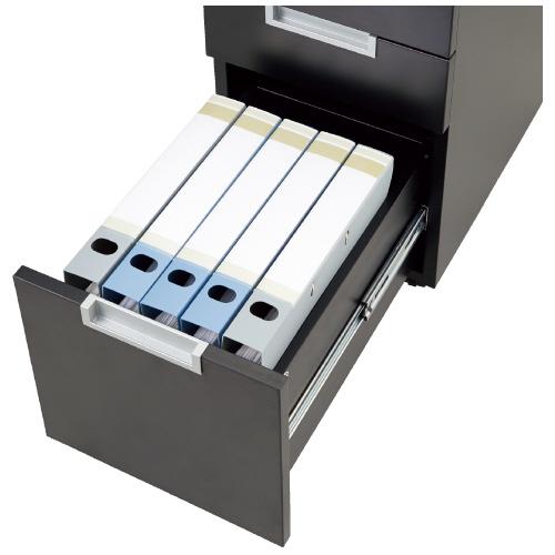 アールエフヤマカワ キャビネット 3段 GZCA-SL315BK ブラック 127886 | アール・エフ・ヤマカワ | 03