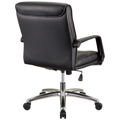 プラス 役員イス KB-MA082NL BK ローバック 128203 | PLUS | 01