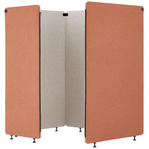 プラス 集中ブース FP-1210-M OR/WG 128236 | PLUS