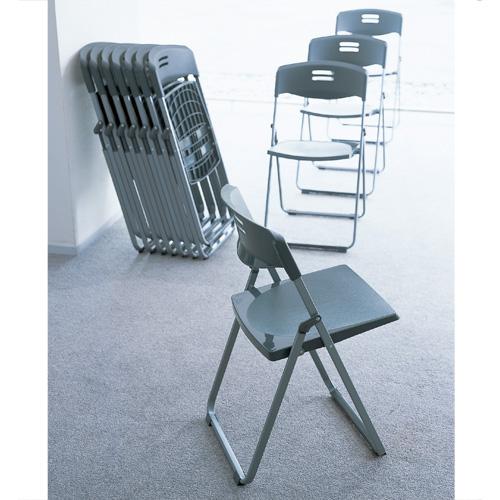 CMC(中央可鍛工業) 折畳イス FC-802 ダークグレー 192571 | ブランド登録なし | 03