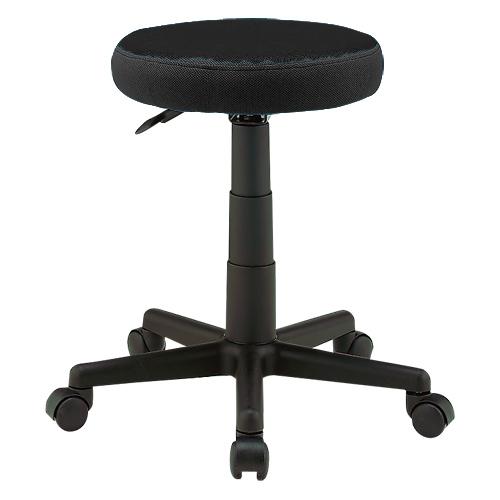 ジョインテックス 丸イス C901RJ ブラック 布張り 332020 | ブランド登録なし