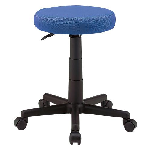 ジョインテックス 丸イス C901RJ ブルー 布張り 332021 | ブランド登録なし