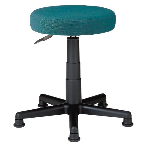 ジョインテックス 丸イス C911J グリーン 布張り 332028 | ブランド登録なし