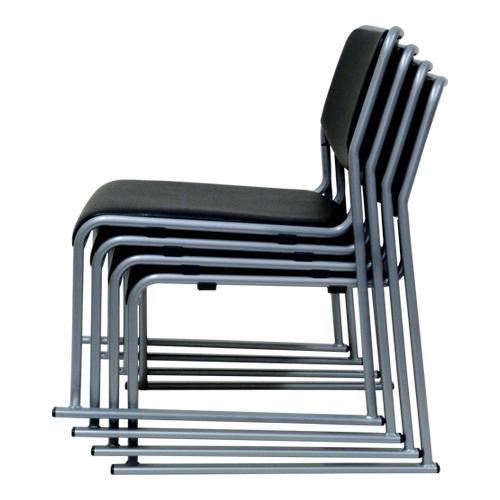 サンケイ スタッキングチェア CD79-MX ブラック 364530 | ブランド登録なし | 02