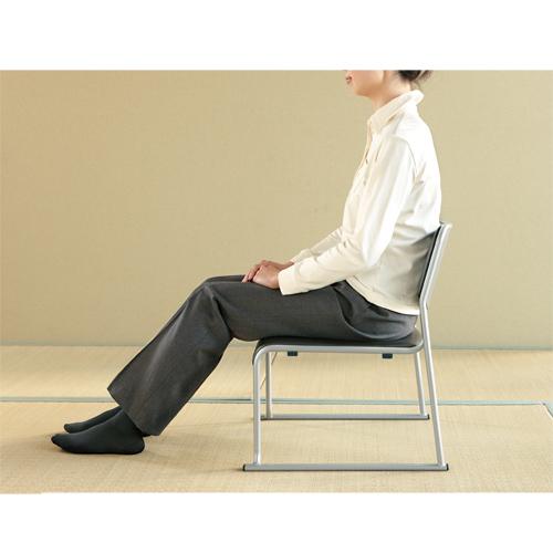 サンケイ スタッキングチェア CD79-MX ブラック 364530 | ブランド登録なし | 03