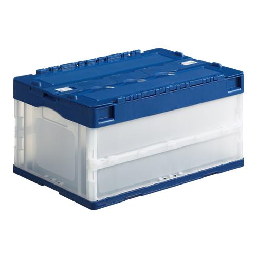 ジョインテックス オリタタミコンテナ JTC-40F-NV 40L蓋付 364699 | ブランド登録なし