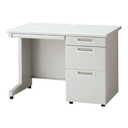 プラス 片袖机 RJ-107D-3 WH ホワイト 引出D 364824 | PLUS