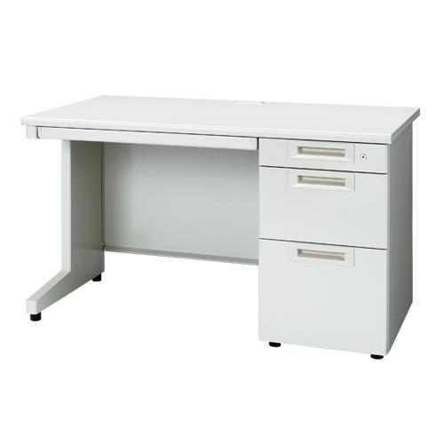 プラス 片袖机 RJ-127D-3 WH ホワイト 引出D 364825 | PLUS