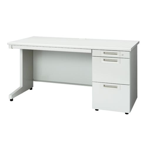 プラス 片袖机 RJ-147A-3 WH ホワイト 引出A 364834 | PLUS