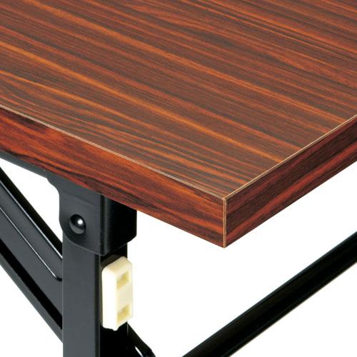 ジョインテックス 脚折りたたみテーブル DN-1R ローズ棚無 380537 | ブランド登録なし | 01