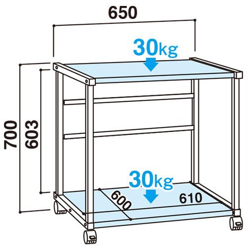 ジョインテックス プリンタラック GW-650PR 380707 | ブランド登録なし | 02