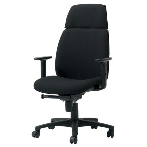 プラス 事務イスU KD-UC63SLJ BK 380973 | PLUS