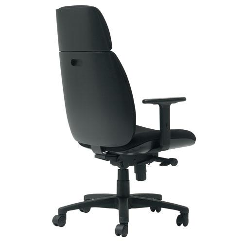 プラス 事務イスU KD-UC63SLJ BK 380973 | PLUS | 01
