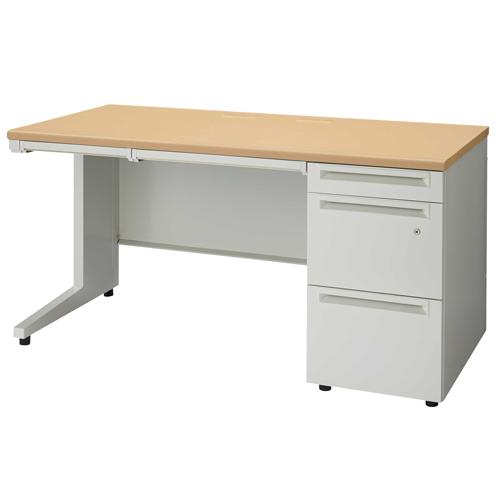 プラス 片袖机 UJ-147A-3 WM/W4 W1400 706476 | PLUS