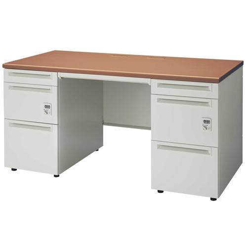 プラス 両袖机ダイヤル錠 UJ-147D-33D T2/W4 W1400 706509 | PLUS