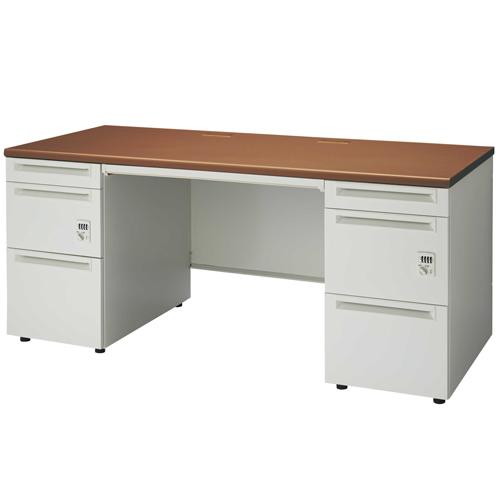 プラス 両袖机ダイヤル錠 UJ-167D-33D T2/W4 W1600 706510 | PLUS