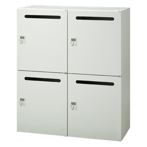 プラス JeパーソナルロッカーJE-105L-4MD W4 D450 706564 | PLUS