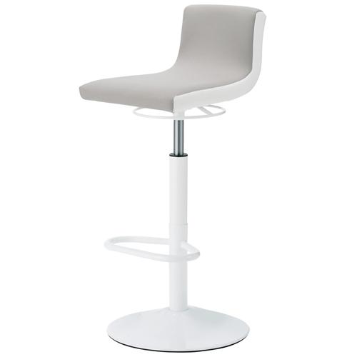 CMC(中央可鍛工業) ハイスツール HC-4F グレー 布張り 707038 | ブランド登録なし