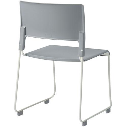 CMC(中央可鍛工業) 会議イス MOL-17 グレー GY/WH 727225 | ブランド登録なし | 01