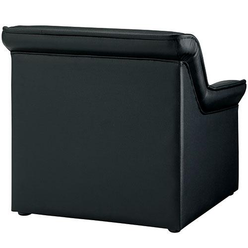 アイコ 応接チェア RE-1051(V4)BK 1人掛 727227 | ブランド登録なし | 01