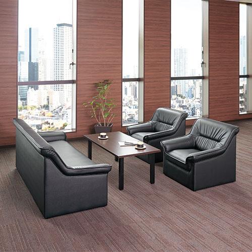 アイコ 応接チェア RE-1051(V4)BK 1人掛 727227 | ブランド登録なし | 03