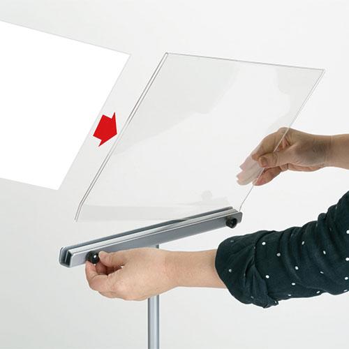 テラモト 2Wayサインスタンド SU-657-300-0 A4 727251 | テラモト | 02