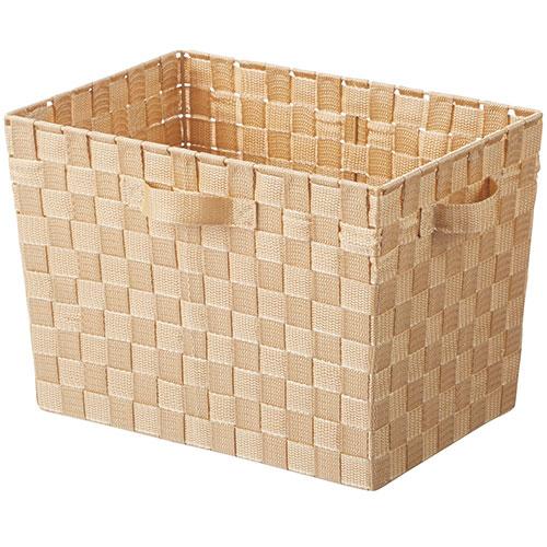 アイリスオーヤマ カラーバスケット CBK-38D BE ベージュ 深型 727358 | ブランド登録なし