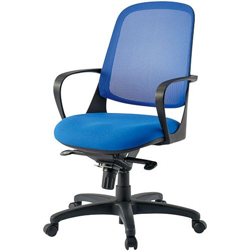TOKIO 事務イス CF-6M BL ブルー 727418 | ブランド登録なし