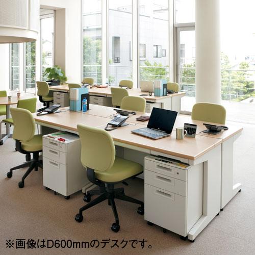 プラス 脇机2段 RJ-047D-A2 WM/W4 ホワイトメープル引出D 740116 | PLUS | 01