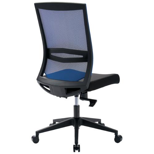 CMC(中央可鍛工業) 事務イス SW-1302 BL ブルー 740197 | ブランド登録なし | 01