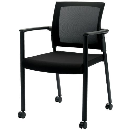 CMC(中央可鍛工業) 会議イス SW-1602 BK ブラック 740204 | ブランド登録なし