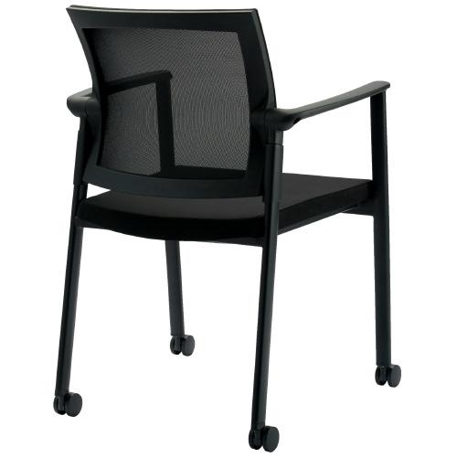 CMC(中央可鍛工業) 会議イス SW-1602 BK ブラック 740204 | ブランド登録なし | 03