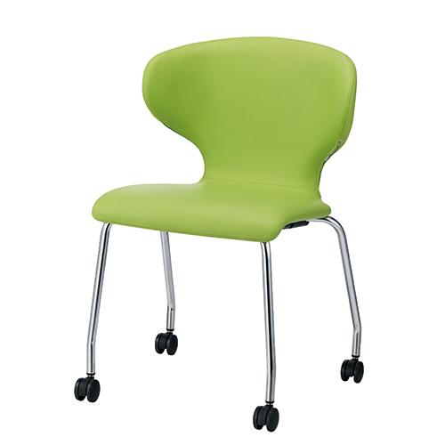 FRENZ 会議イス PN-NK65L YG イエローグリーン キャスター脚 740535 | ブランド登録なし