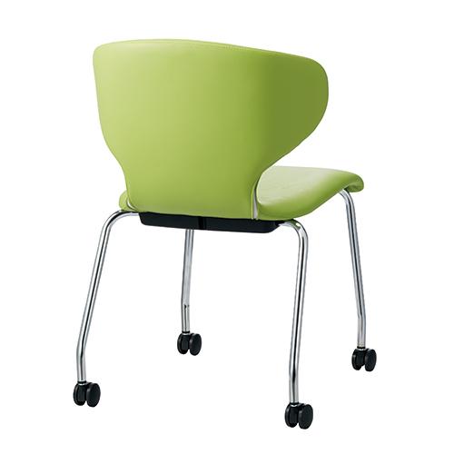 FRENZ 会議イス PN-NK65L YG イエローグリーン キャスター脚 740535 | ブランド登録なし | 01