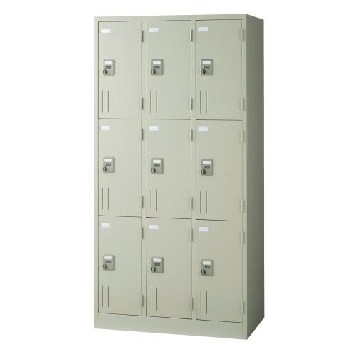 ジョインテックス 多人数ロッカー SV-G9K 9人用 ダイヤル錠 740566 | ブランド登録なし | 01