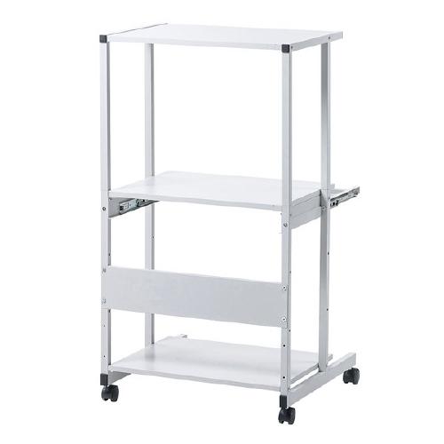 サンワサプライ パソコンラック RAC-EC74 ライトグレー 742495 | SANWA SUPPLY | 02