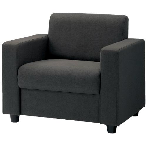 アイコ 応接チェア RE-1841(F24)CGY 1人掛 754246 | ブランド登録なし