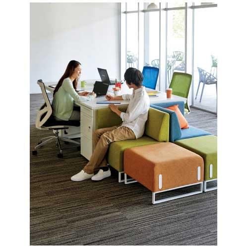 FRENZ 応接チェア LDP-STW OR スツール オレンジ 754304 | ブランド登録なし | 01