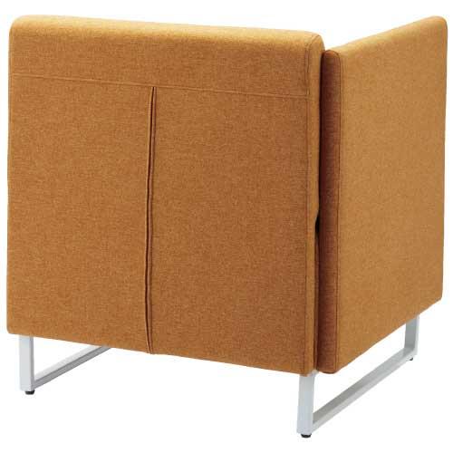 FRENZ 応接チェア LDP-W 背・右片肘付 オレンジ LDP-BAARR WH SET OR 754313 | ブランド登録なし | 01