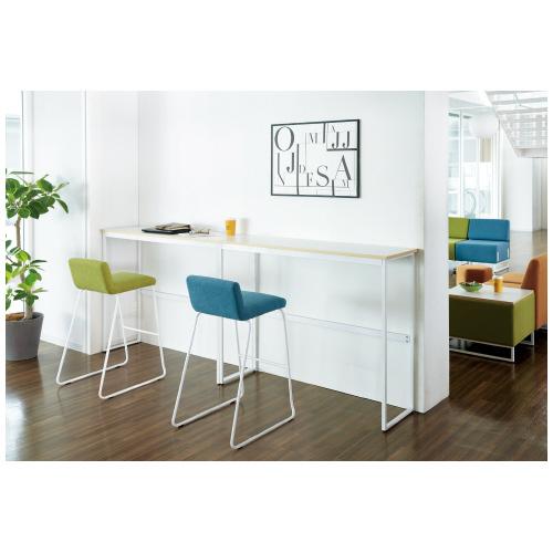 FRENZ ハイテーブル LDP-HT1340-WH W1300 754481 | ブランド登録なし | 03