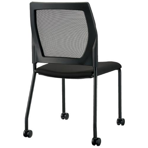 CMC(中央可鍛工業) 会議イス MC-R10 BK ブラック キャスター脚 754569 | ブランド登録なし | 01