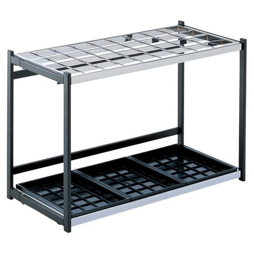 テラモト 折りたたみ傘立A型 UB-280-236-0 36本用 754639 | テラモト