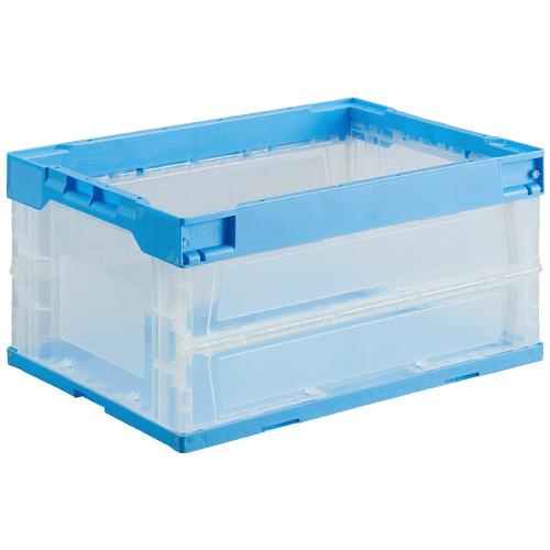 ジョインテックス オリタタミコンテナ L41510TMBL-J 40L 透明 754667 | ブランド登録なし