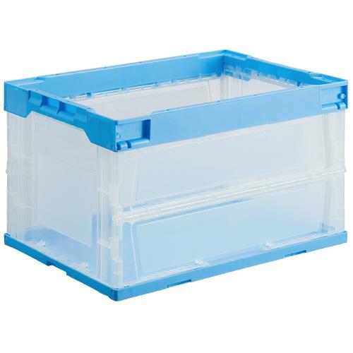 ジョインテックス オリタタミコンテナ L51510TMBL-J 50L 透明 754668 | ブランド登録なし