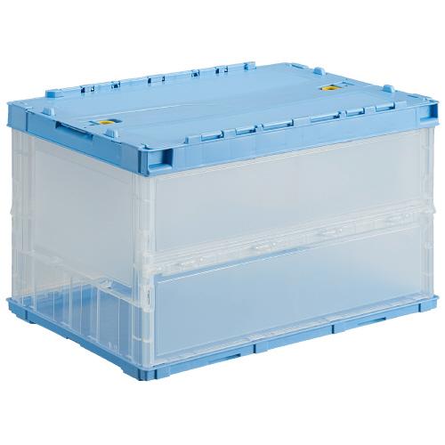 ジョインテックス オリタタミコンテナ軽量 JL50F-TB 50L 蓋付 754672 | ブランド登録なし