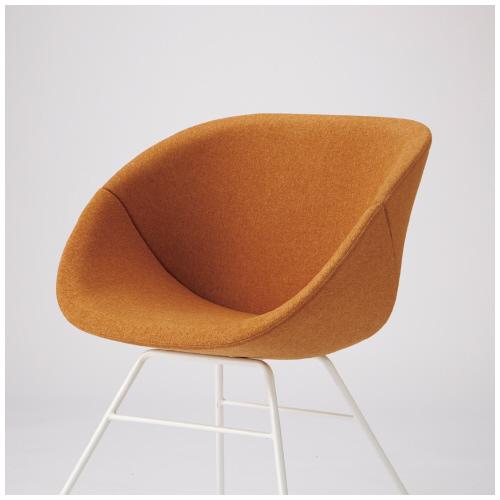 FRENZ ラウンジチェア RDP3-RW OR ループ脚WH 767964 | ブランド登録なし | 02