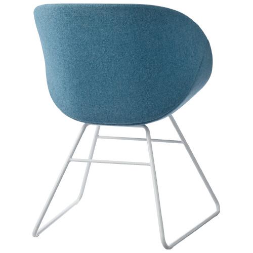 FRENZ ラウンジチェア RDP3-RW BL ループ脚WH 767965 | ブランド登録なし | 01