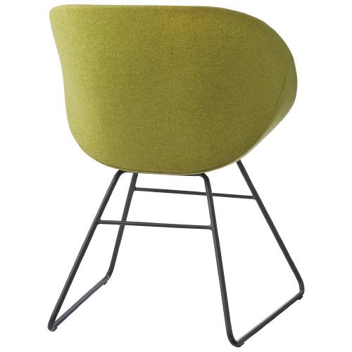 FRENZ ラウンジチェア RDP3-RB YG ループ脚BK 767969 | ブランド登録なし | 01