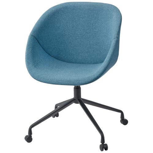 FRENZ ラウンジチェア RDP3-XBC BL 十字脚BK 767974 | ブランド登録なし